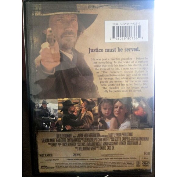 Avenging Angel - DVD Kevin Sorbo Western Movie - Picture 2 of 2